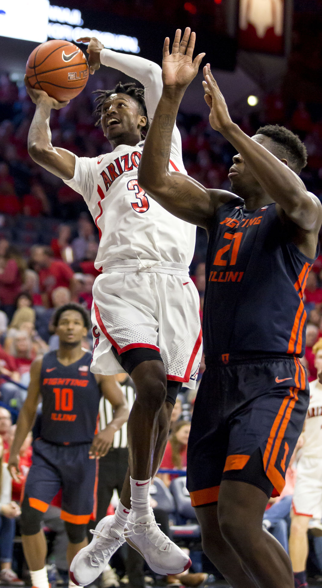 Arizona Wildcats vs Illinois Men's Basketball